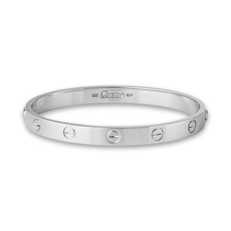 cartier love bracelet stack|cartier love bracelet white gold.